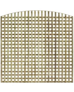 Arched Top Trellis Panel 50mm Gaps
