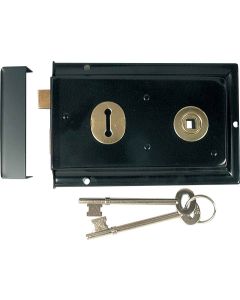 Black Rim Lock