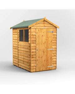 6x4 Overlap Apex Shed