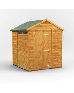 6x6 Apex Security Shed