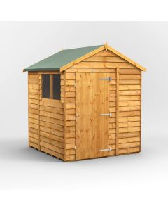 6x6 Overlap Apex Shed