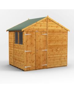 6x8 Apex Double Door Shed