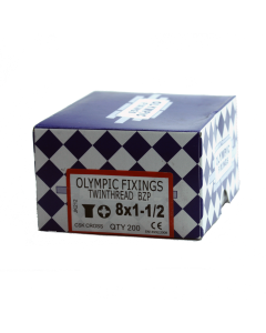 Decking Frame Screws 1 1/2inch size 8