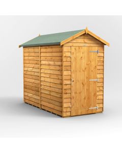 8x4 Overlap Windowless Apex Shed