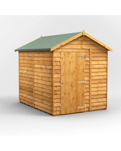 8x6 Overlap Windowless Apex Shed