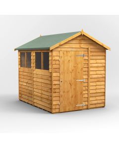 8x6 Overlap Apex Shed
