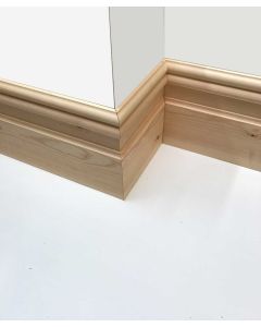 225mm x 25mm (9 inch) Double Sunk Skirting Board