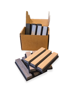 Acoustic Slat Wall Panel Sample Pack
