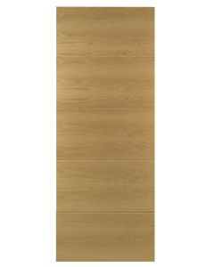 Deanta Internal Oak Prefinished Augusta Firedoor (FD30)