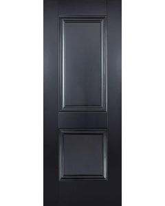 LPD Internal Black Arnhem 2 Panel Primed Door