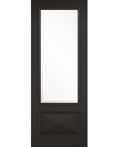 LPD Internal Black Knightsbridge Glazed Internal Door