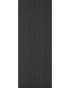 LPD Internal Laminate Black Montreal FD30 Fire Door