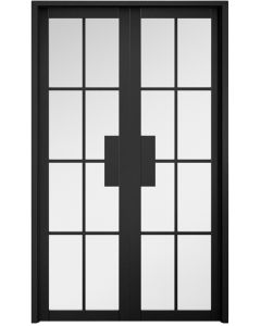 LPD Malvern 4' Black Room Divider