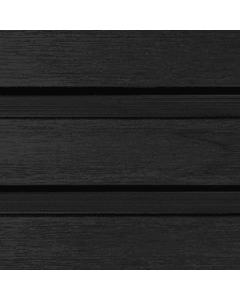 Slatted Composite Fence Board - Graphite - 1.8M