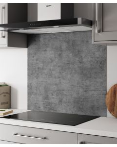 ALLOY Brooklyn Concrete Hob Splashback (800 x 900 x 4mm)