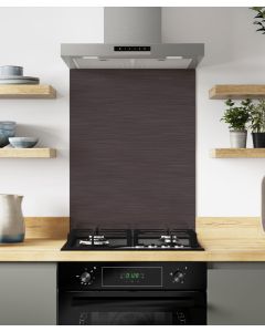 ALLOY Brushed Copper / Brushed Carbon Hob Splashback (800 x 600 x 4mm)