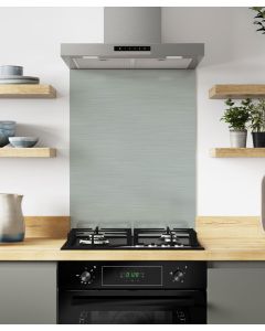 ALLOY Brushed Steel / Brushed Titanium Hob Splashback (800 x 600 x 4mm)