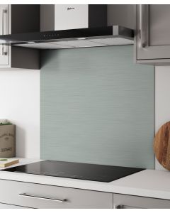ALLOY Brushed Steel / Brushed Titanium Hob Splashback (800 x 900 x 4mm)
