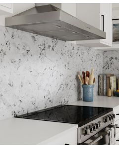 ALLOY Carrara Marble Herringbone Splashback (3050 x 750 x 4mm)
