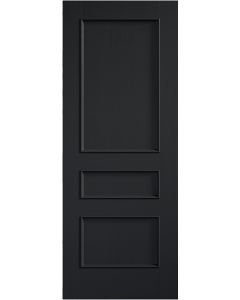 LPD Black Toledo 3 Panel Pre Finished FD30 Fire Door