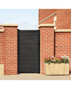 Classic Pedestrian Composite Gate – Charcoal