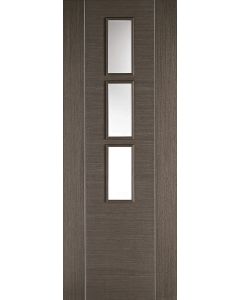 LPD Internal Chocolate Grey Alcaraz Glazed Door