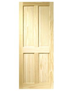 LPD Clear Pine Victorian 4 Panel Door