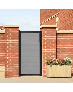 Classic Pedestrian Composite Gate – Cool Grey