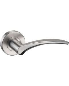LPD Corvus Satin Chrome Tone Handle Hardware Pack