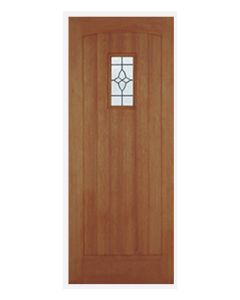 LPD Cottage External Hardwood 1 Panel Glazed Door