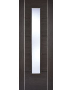 LPD Internal Laminate Dark Grey Vancouver Glazed Door