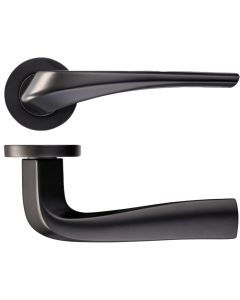LPD Draco Matt Black Handle Hardware Pack