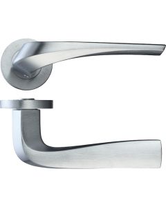 LPD Draco Satin Chrome Tone Handle Hardware Pack