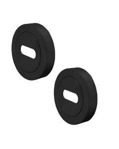 Matt Black Internal Door Escutcheon