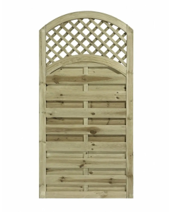 KDM Arched Horizontal Gate with Trellis 0.9 x 1.8 M (Northwest Delivery Only)
