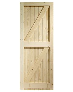 External Pine Framed Ledged & Braced Gate