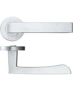 LPD Fornax Satin Chrome Tone Handle Hardware Pack