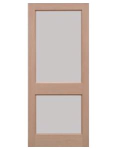External Hardwood Un-finished 2XGG Door