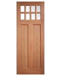 LPD Chigwell External Hardwood Clear Glazed Door
