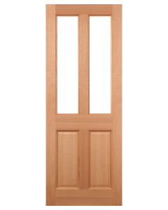 LPD Malton External Hardwood 2L Frosted Glazed Door