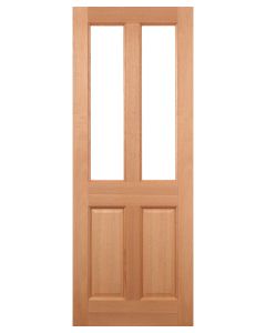 LPD Malton External Hardwood 2L Frosted Glazed Door