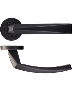 LPD Hercules Matt Black Privacy Handle Hardware Pack