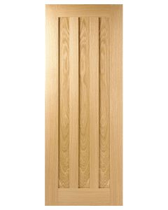 Internal Oak Idaho Contemporary Fire Door