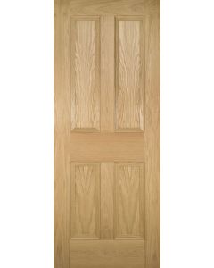 Deanta Kingston Internal Oak Fire Door (FD30)