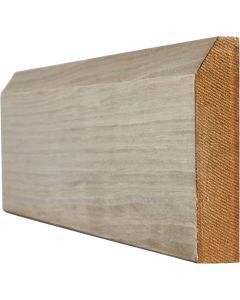 LPD Light Grey Pre-finished Skirting Chamfered - 3000 x 146 x 18mm