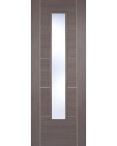 LPD Internal Laminate Medium Grey Vancouver Glazed Door