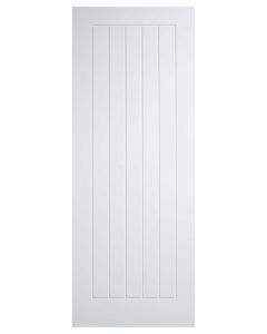 Solid White Mexicano Pre-Primed Internal Fire Door