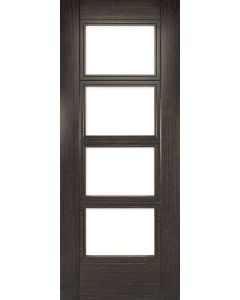 Deanta Montreal Glazed Internal Dark Grey Ash Door
