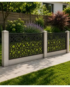 Moroccan Decorative Fence For Concrete Posts