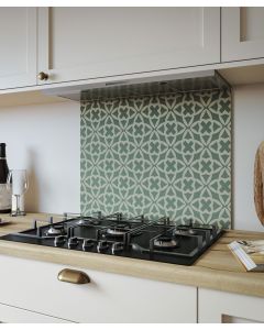 ALLOY Moss Tessera Hob Splashback (800 x 600 x 4mm)